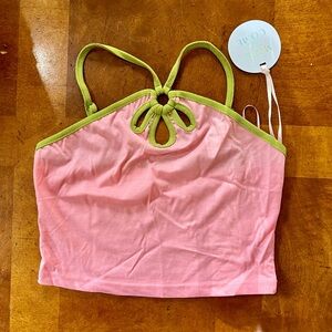NWT REVOLVE Skye Cut Out Crop Top Size Small